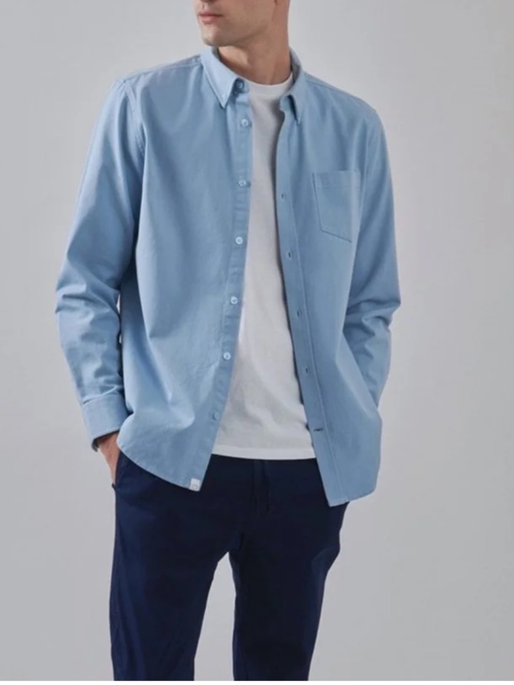 Five Four Los Angeles white button down shirt